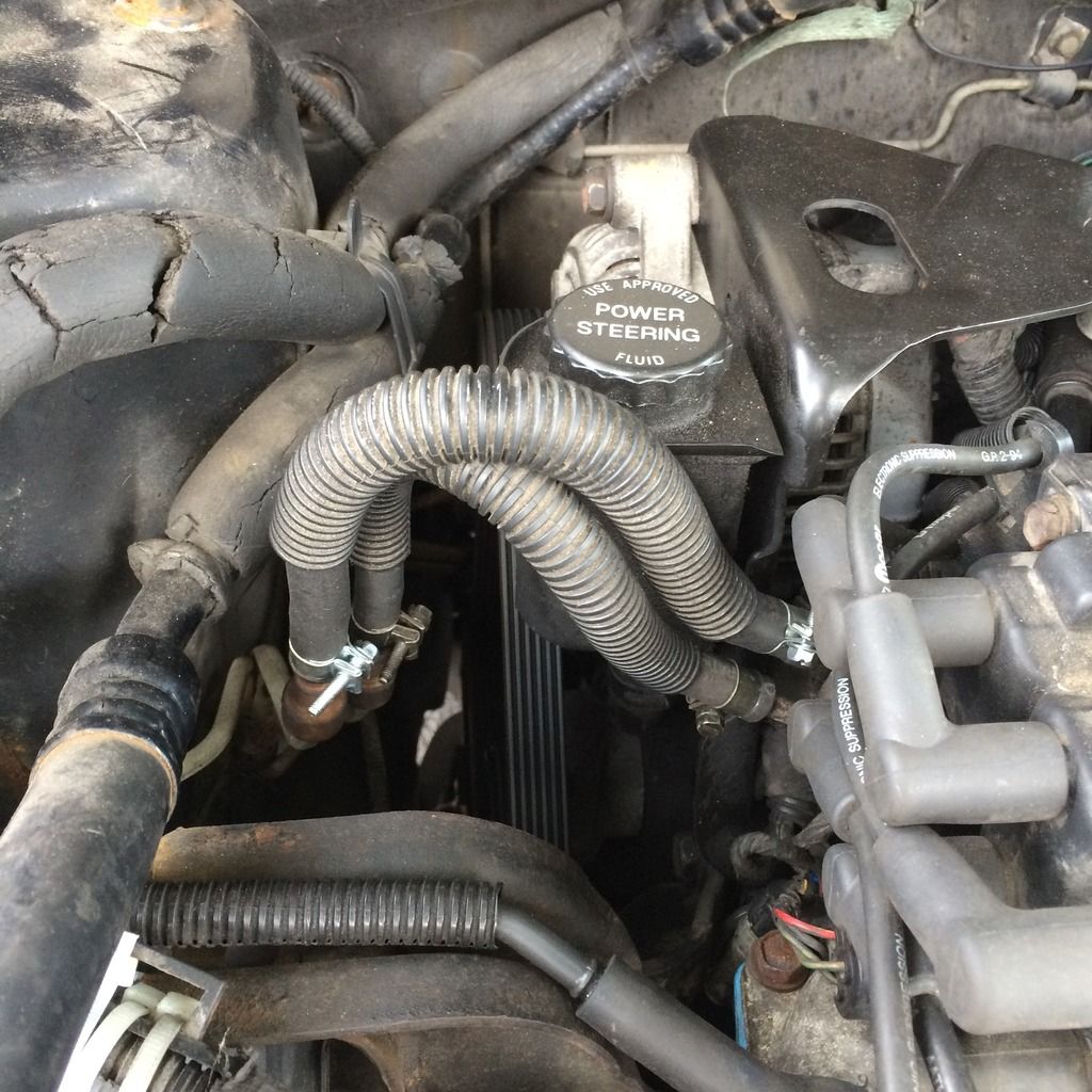 how to replace rubber fuel hoses in engine compartment? The Chrysler